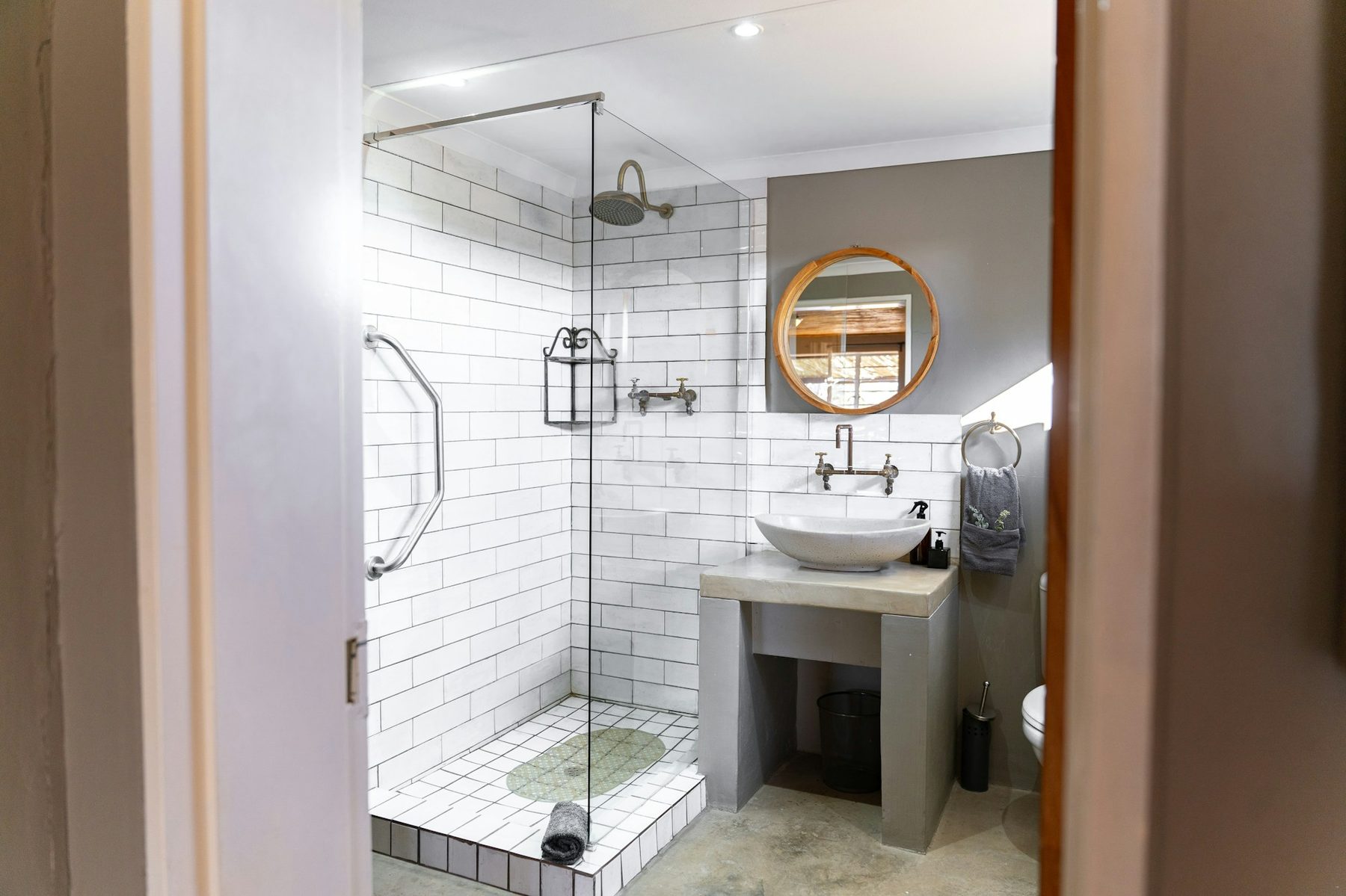 The modern bathroom